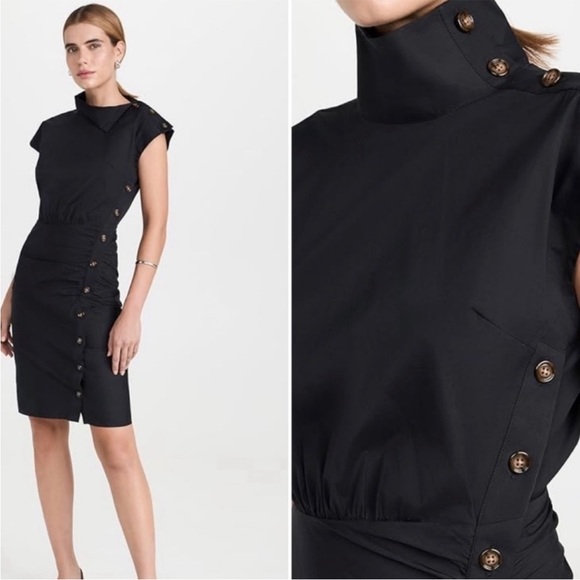 Veronica Beard | Black Arabel Dress | 8 - Picture 1 of 13